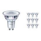 Mehrfachpackung 10x Philips CorePro LEDspot MV GU10 3.5W 840 36D | Kaltweiß - Ersatz für 35W
